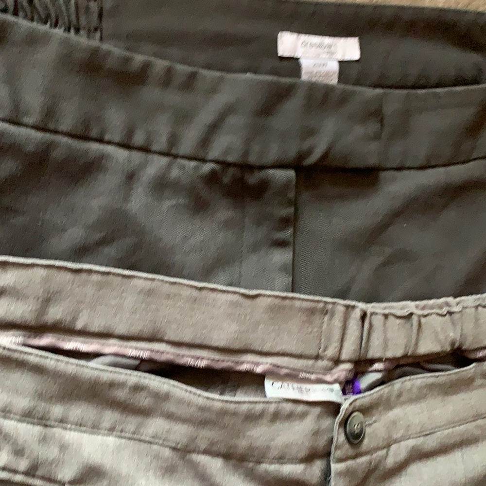 Petite 20w pants, lot of 2